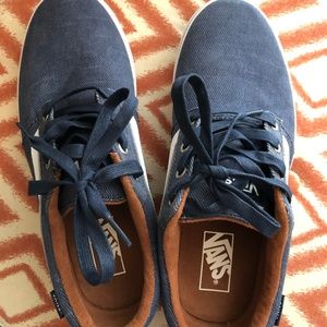 VANS CHAPMAN OLD SKOOL DENIM BLUE 8.5 MEN/10 WOMEN